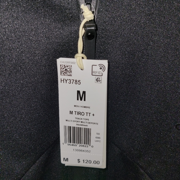 New Addidas men's medium Trio suit up advanced track jacket - Picture 6 of 8